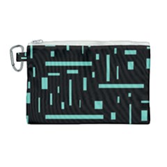 Rectangles, Cubes, Forma Canvas Cosmetic Bag (large) by nateshop