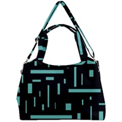 Rectangles, Cubes, Forma Double Compartment Shoulder Bag