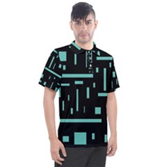 Rectangles, Cubes, Forma Men s Polo T-shirt by nateshop