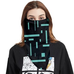 Rectangles, Cubes, Forma Face Covering Bandana (triangle) by nateshop