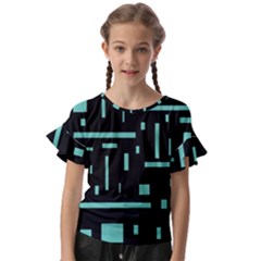 Rectangles, Cubes, Forma Kids  Cut Out Flutter Sleeves by nateshop