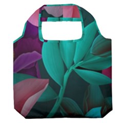 Flowers, Mate, Pink, Purple, Stock Wall Premium Foldable Grocery Recycle Bag by nateshop