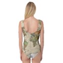 Vintage World Map Aesthetic Princess Tank Leotard  View2