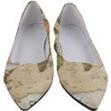 Vintage World Map Aesthetic Women s Block Heels  View1