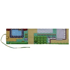 Pixel Map Game Roll Up Canvas Pencil Holder (l) by Cemarart