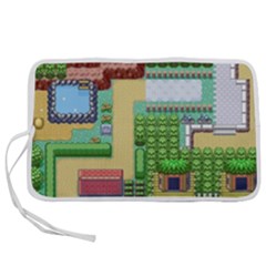 Pixel Map Game Pen Storage Case (s) by Cemarart