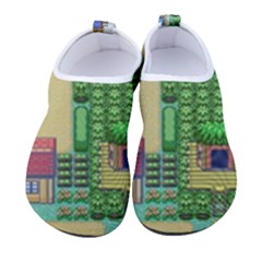 Pixel Map Game Men s Sock-style Water Shoes