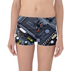 Motherboard Board Circuit Electronic Technology Boyleg Bikini Bottoms by Cemarart