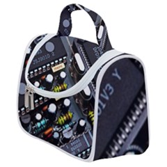 Motherboard Board Circuit Electronic Technology Satchel Handbag by Cemarart