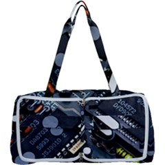 Motherboard Board Circuit Electronic Technology Multi Function Bag by Cemarart