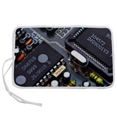 Motherboard Board Circuit Electronic Technology Pen Storage Case (s) by Cemarart