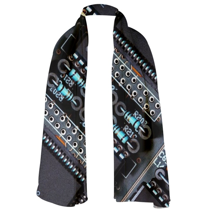 Motherboard Board Circuit Electronic Technology Lightweight Scarf 