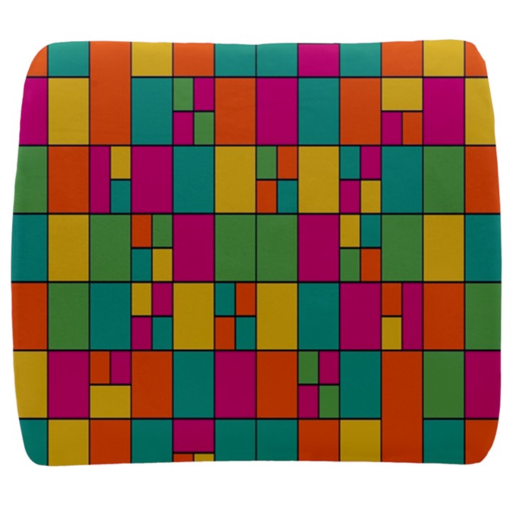 Abstract-background Back Support Cushion