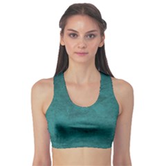 Background Green Fitness Sports Bra by nateshop