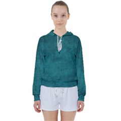 Background Green Women s Tie Up Sweat