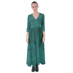 Background Green Button Up Maxi Dress