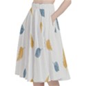 Background-24 A-Line Full Circle Midi Skirt With Pocket View2