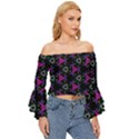 Background-36 Off Shoulder Flutter Bell Sleeve Top View3