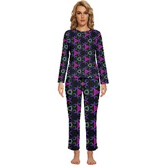 Background-36 Womens  Long Sleeve Lightweight Pajamas Set by nateshop