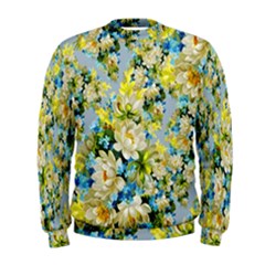 Background-flowers Men s Sweatshirt by nateshop