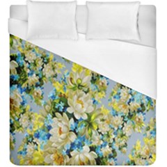 Background-flowers Duvet Cover (king Size) by nateshop