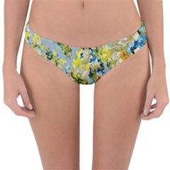 Background-flowers Reversible Hipster Bikini Bottoms by nateshop