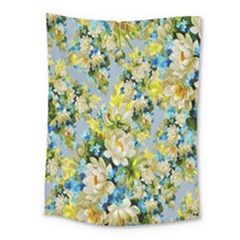 Background-flowers Medium Tapestry by nateshop