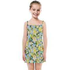 Background-flowers Kids  Summer Sun Dress by nateshop