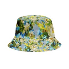 Background-flowers Inside Out Bucket Hat by nateshop