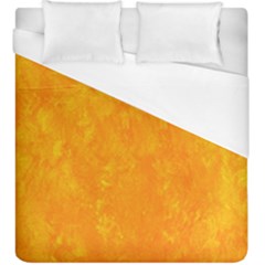 Background-yellow Duvet Cover (king Size) by nateshop