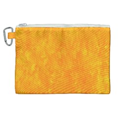 Background-yellow Canvas Cosmetic Bag (xl) by nateshop