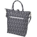 Decorative Buckle Top Tote Bag View2