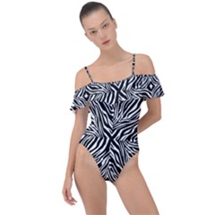 Design-85 Frill Detail One Piece Swimsuit