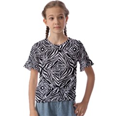 Design-85 Kids  Cuff Sleeve Scrunch Bottom T-shirt