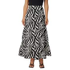 Design-85 Tiered Ruffle Maxi Skirt by nateshop