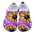 Mazipoodles Love Flowers - Rainbow Kids  Sock-Style Water Shoes View1