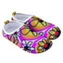 Mazipoodles Love Flowers - Rainbow Kids  Sock-Style Water Shoes View3