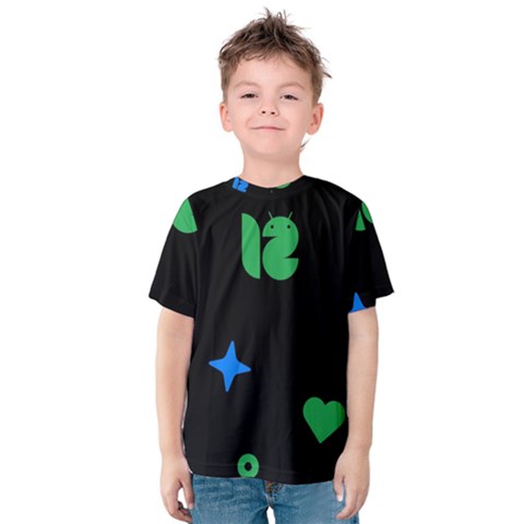 Wallpaper Kids  Cotton T-shirt by nateshop