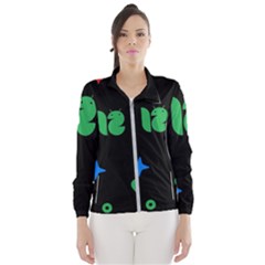 Wallpaper Women s Windbreaker