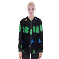 Wallpaper Womens Long Sleeve Shirt