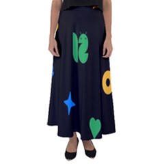 Wallpaper Flared Maxi Skirt