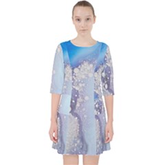 Huawei Quarter Sleeve Pocket Dress by nateshop