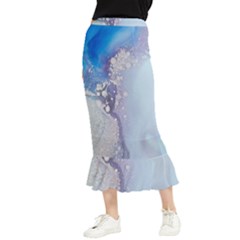 Huawei Maxi Fishtail Chiffon Skirt by nateshop