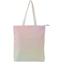 Pastel , Purple, Pink, Blue, Light, Mix Double Zip Up Tote Bag by nateshop