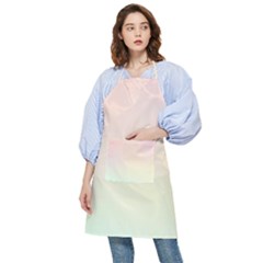 Pastel , Purple, Pink, Blue, Light, Mix Pocket Apron by nateshop