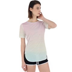 Pastel , Purple, Pink, Blue, Light, Mix Perpetual Short Sleeve T-shirt by nateshop