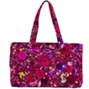 Pink Glitter, Cute, Girly, Glitter, Pink, Purple, Sparkle Canvas Work Bag View2