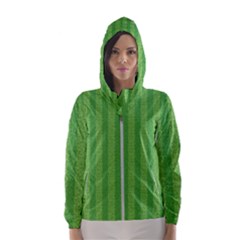 Punch Hole Women s Hooded Windbreaker by nateshop