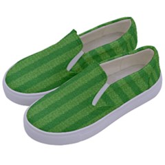 Punch Hole Kids  Canvas Slip Ons by nateshop