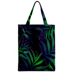 Tree Leaves Zipper Classic Tote Bag by nateshop